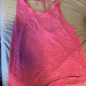 Pink Victoria’s Secret tank